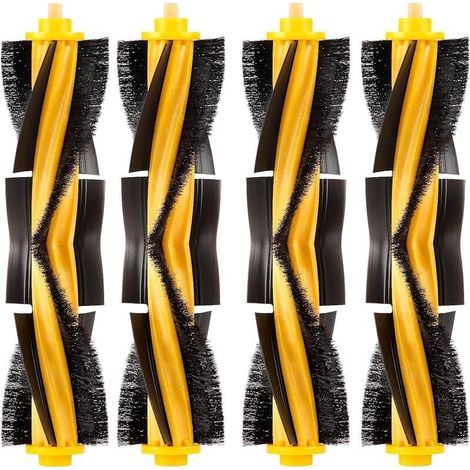 (4 Pièces) N10 Brosses À Rouleaux Brosse Principale Pièces De Rechange Pour Robot Aspirateur Ecovacs Deebot Ozmo N10 N10 Plus 920