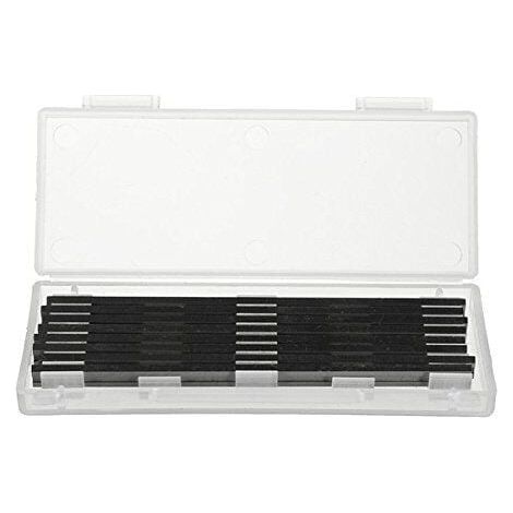 10pcs 82mm X 5.5 Mm Hss Rabot Réversible Lames Pour Bosch Black Decker Mafell