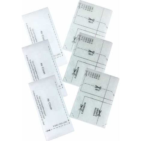 Alovez – 3er-pack Super Air Clean Reinigungsfilter Für Miele Staubsauger – Filtert 94 % Der 0,3 Mikron Partikel – Kompatibel Mit Den Serien S227i Bis S8000