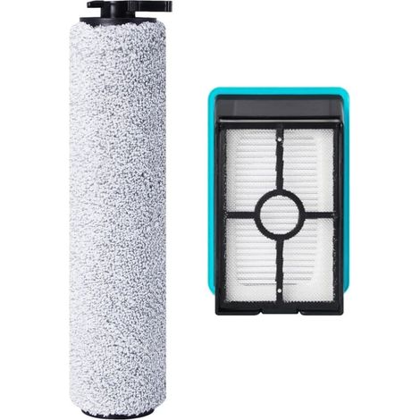 Rouleau De Brosse De Rechange Et Filtre Hepa Pour Bissell Crosswave Hf2/3845n/3831 Aspirateur Balai Laveur À Câble, 1 Rouleaux De Brosse + 1 Filtres Hepa