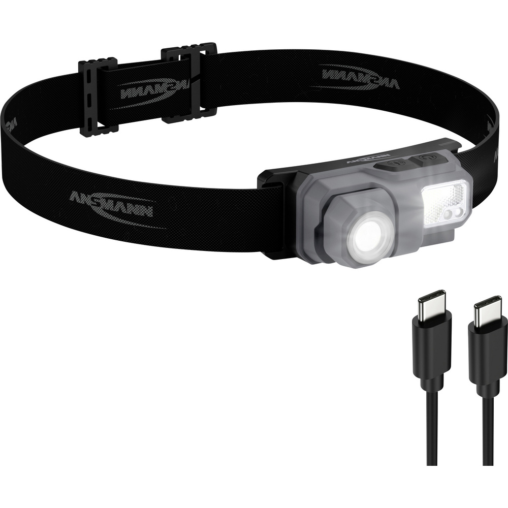 Ansmann Hd800rs Cob Led, Led Stirnlampe Akkubetrieben 800 Lm 9 H 1600-0838