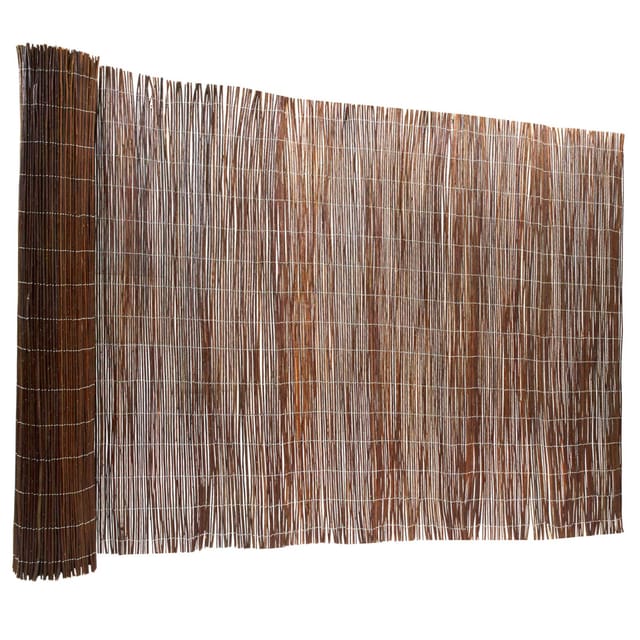 Weidenzaun Sichtschutz Höhe: 90 cm Länge: 300 cm