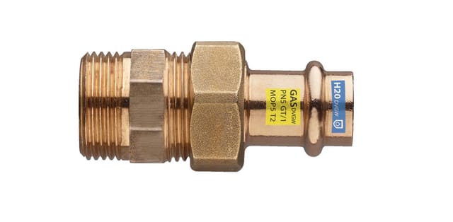 Le Sanitaire - 1/2x15mm Verschraubungen ag - rg flachdichtend Kombifitting Frabo dvgw