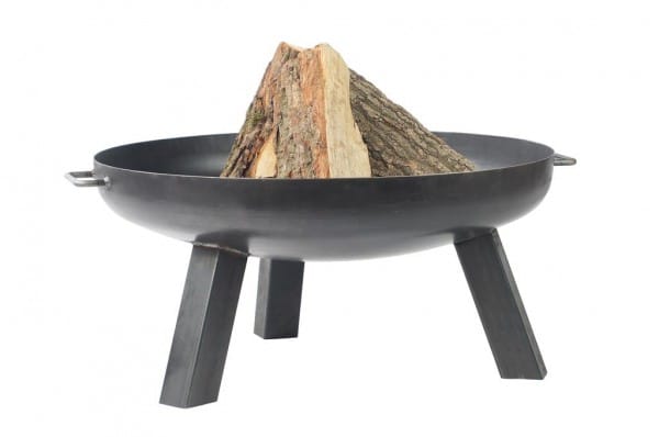 Feueranker ® - Feuerkorb Feuerschale Garten Pan 7 Feuerstelle 60 70 80 cm unlackiert Feuer E00455N-80cm