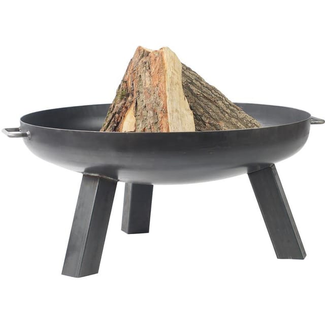 Feuerkorb Feuerschale Garten Pan 7 Feuerstelle 60 70 80 cm unlackiert Feuer E00453N-60cm