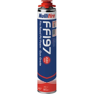 1K-Montageschaum FF197 880ml B1 grau m.Einw.-Handsch.Dose