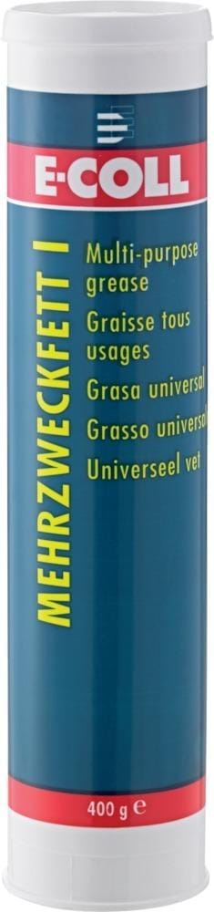 E-coll - eu Mehrzweckfett i 400g Kartusche hell bleifrei ee