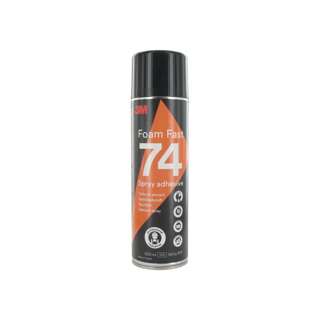 3M - Aerosolkleber Foam Fast 74 - Spezialschaumstoff
