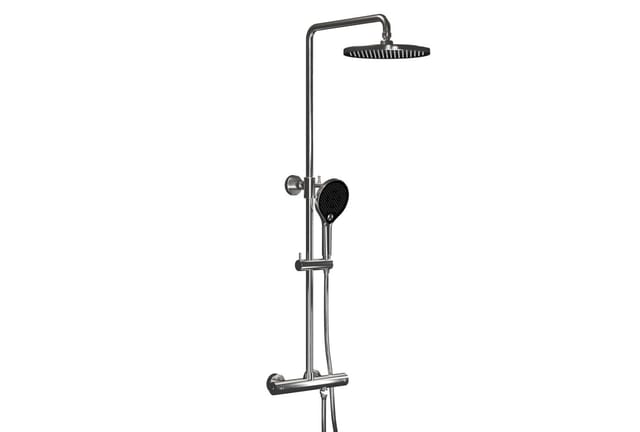 Duschsystem Bernstein 4011 Thermostat Duschsäule Handbrause Duschkopf