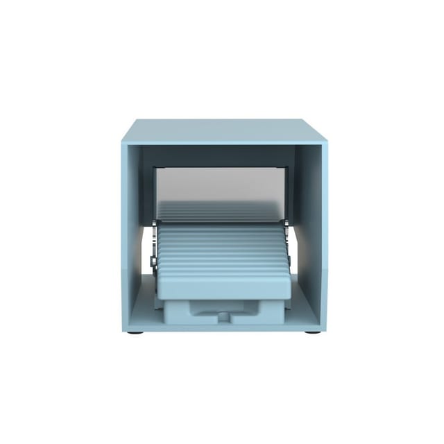 Schneider XPEM510 Einfacher Fußschalter XPEM mit blauer Metallabdeckung 1O plus 1F