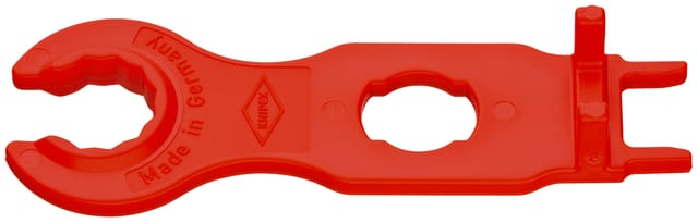 Knipex - 97 49 66 2 Montagewerkzeug-Set für Solar-Steckverbinder MC4 (Multi-Contact) 115 mm (SB-Karte/Blister)
