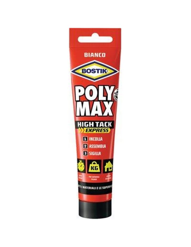 Bostik - Polymax High Tack Express Weißer Kleber – 165 Gramm, hochwertig