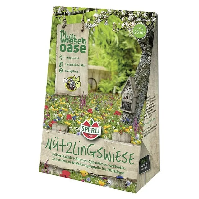 S Nützlingswiese 250 g Rasensamen - Sperli