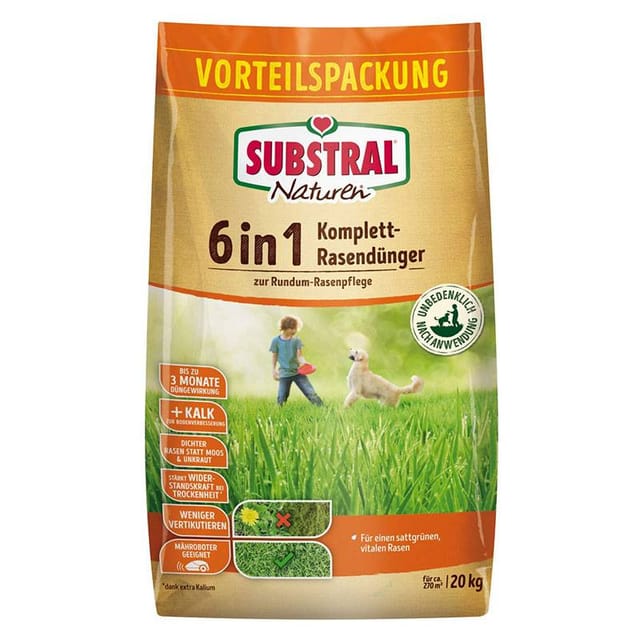 Substral Naturen Komplettrasendünger 6in1 20,0 kg