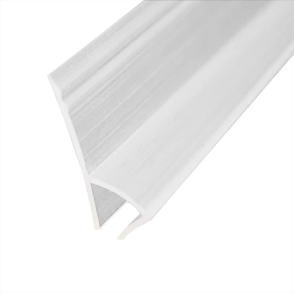 (8 Mm/2 M) Rahmenlose Silikon-duschtürdichtung, Transparent, Für Gebogene Und Vertikale Glastüren Und Duschkabinen