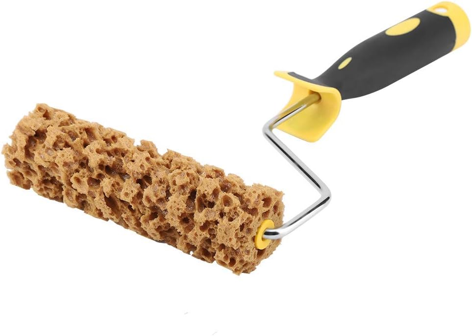Strukturwalze Mit Griff Für Wandgestaltung, Effektwalze Für Präzises Arbeiten Und Kreative Techniken