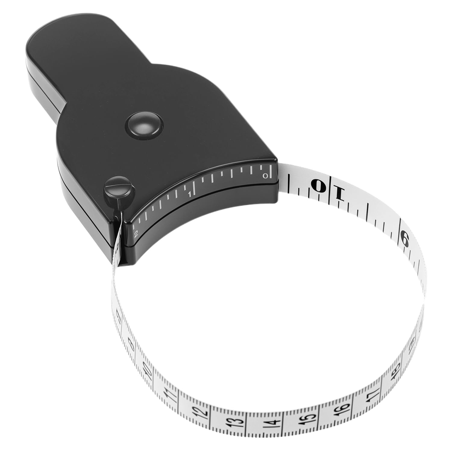 (150 Cm) Körpermaßband Mit Knopf Und Selbstverriegelungsmechanismus, Für Fitness Und Persönlichen Gebrauch