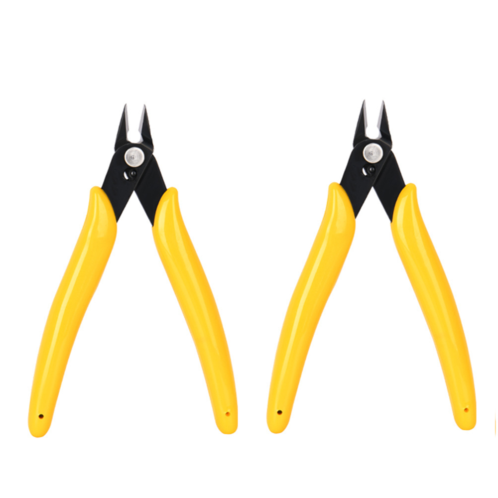 Set Aus 2 Seitenschneidern, 13 Cm, Mit Feder, Mini-seitenschneider Für Schmuckherstellung, Plastikmodelle, Reißverschlüsse