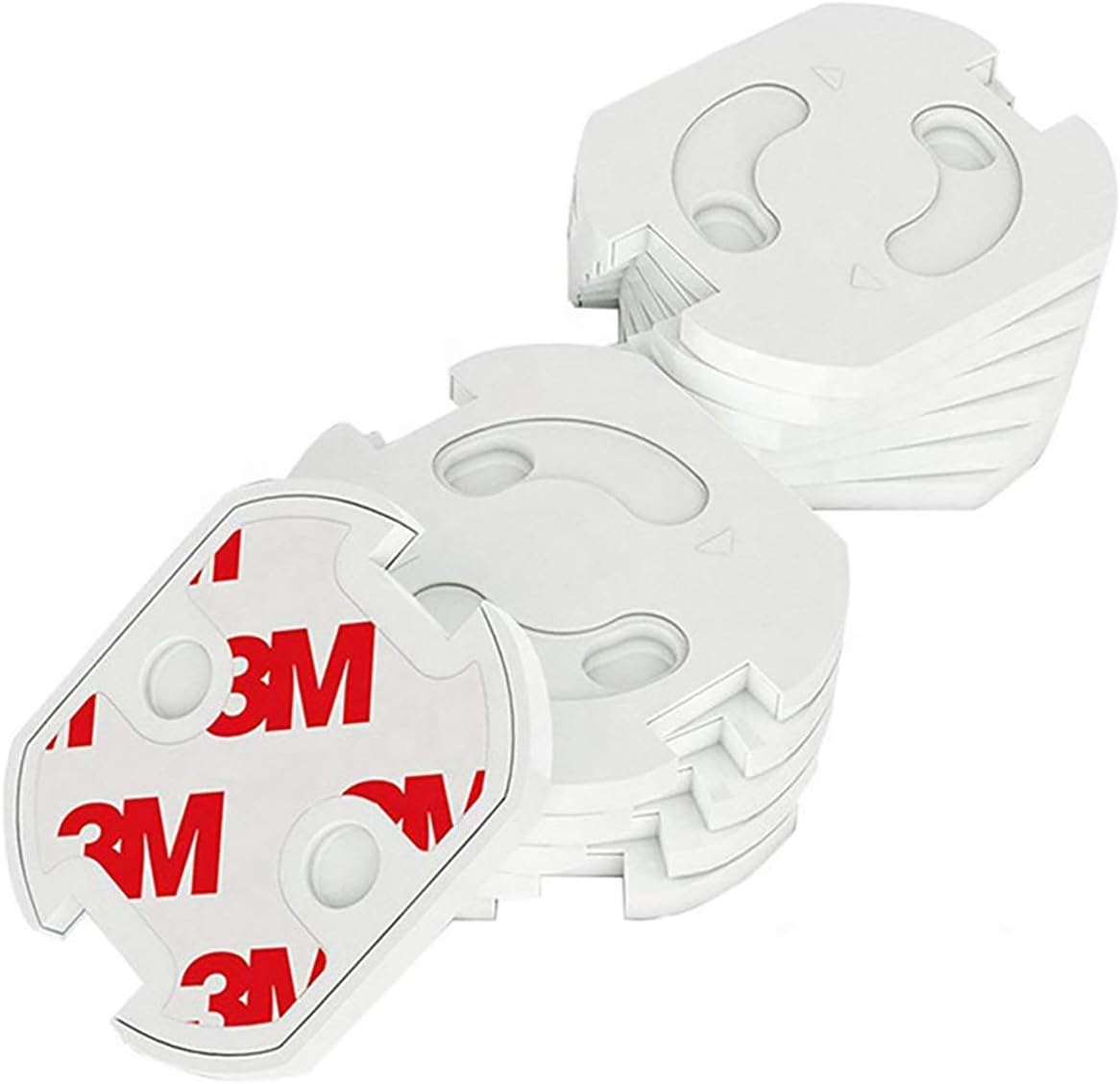 Kindersichere Steckdosensicherungen Für Babys Und Kinder. Set Mit 20 Sicherungen. Kindersicherung Mit Automatischem Drehmechanismus.