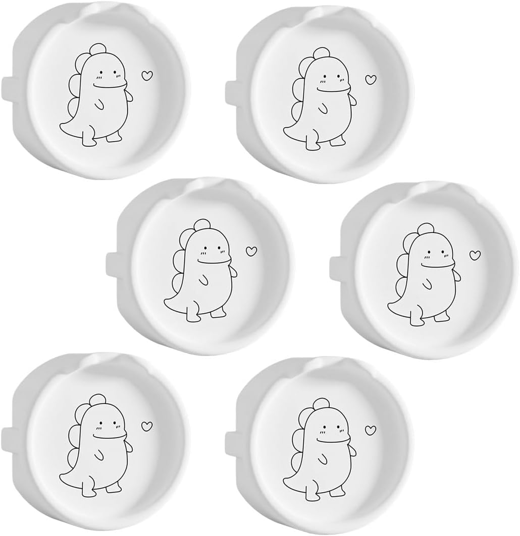 Set Mit 6 Babystecker-schutzhüllen, Typ-f-steckern, Silikonbox, Dekorativer Schutzhülle/staubschutzhülle, Steckerabdeckungen