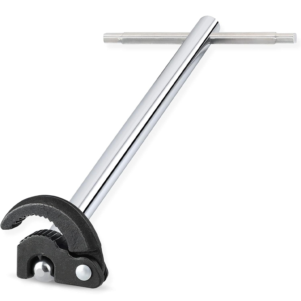 280-mm-waschbeckenschlüssel, Verstellbarer Mutternschlüssel, Verstellbare Backenkapazität Von 8 Mm Bis 28 Mm, Spülbeckenschlüssel Für Enge Stellen