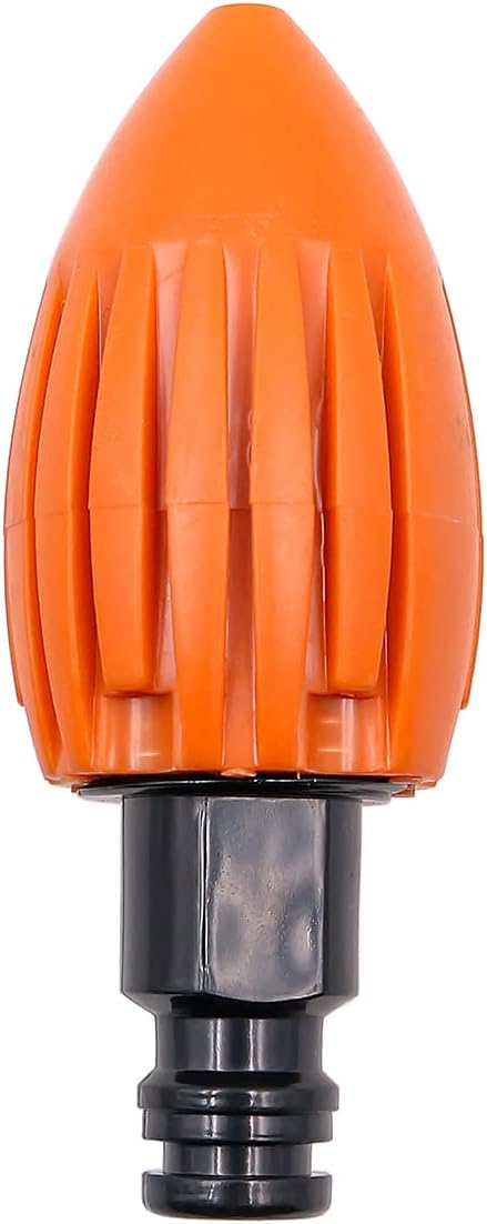Hochdruck-abflussreinigungsdüse, Schnellanschluss-wasserdüse Zur Abflussreinigung, Geeignet Für Gartenschläuche (orange)