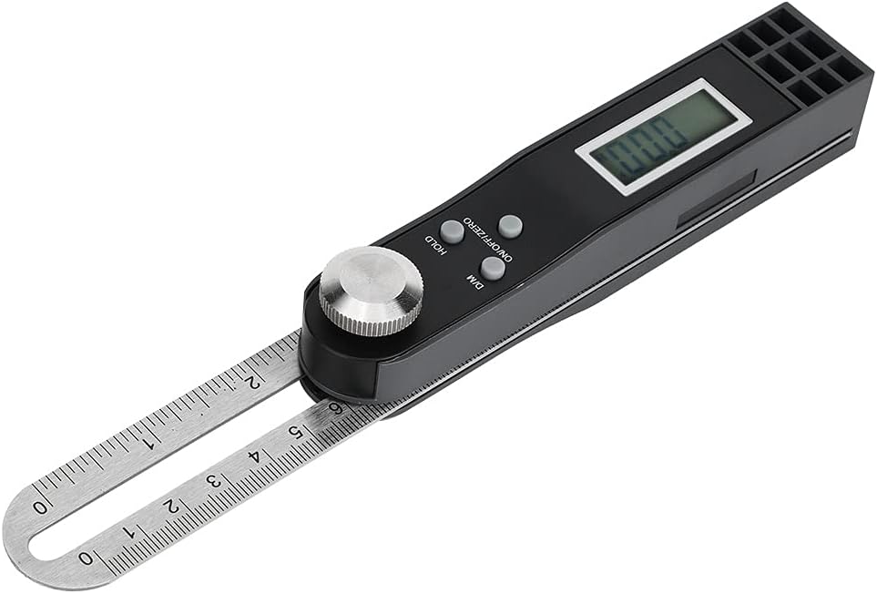 Goniometer Aus Edelstahl Mit Digitalanzeige Zur Winkelmessung (0-360)