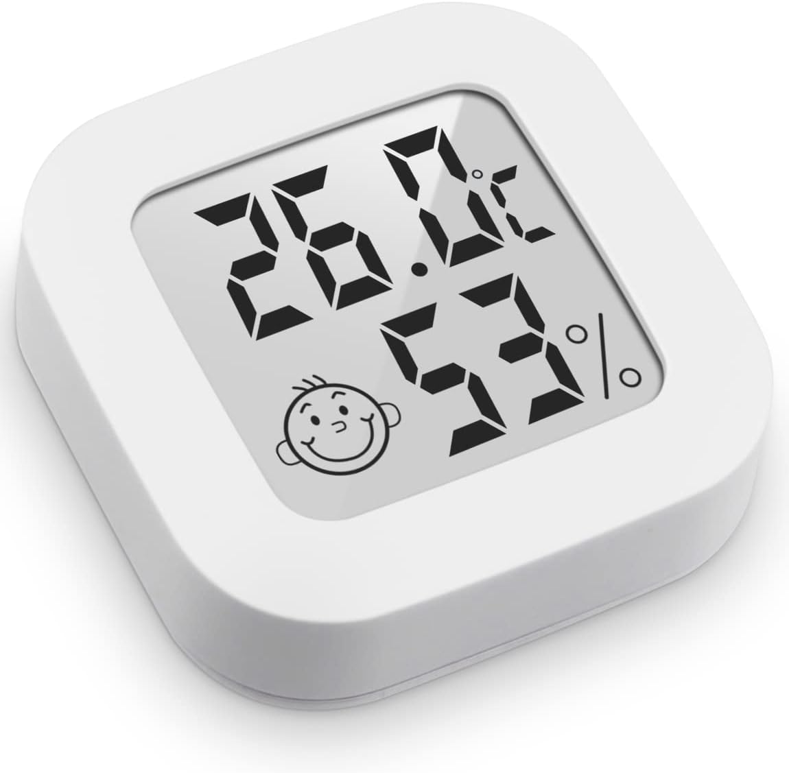 Mini-hochpräzisions-digitalthermometer Für Den Innenbereich, Temperatur- Und Feuchtigkeitsmesser, Thermo-hygrometer Mit Komfortanzeige