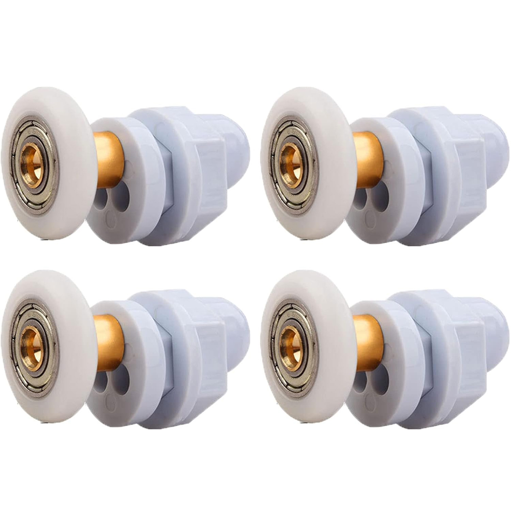 (23 Mm) Duschkabinenrollen, 4 Stück Messing-schiebetürrollen Für Duschen