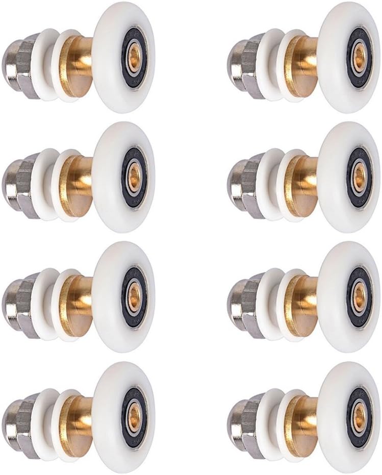 Ersatzrollen Für Duschkabinentüren, 8 Stück, 20 Mm