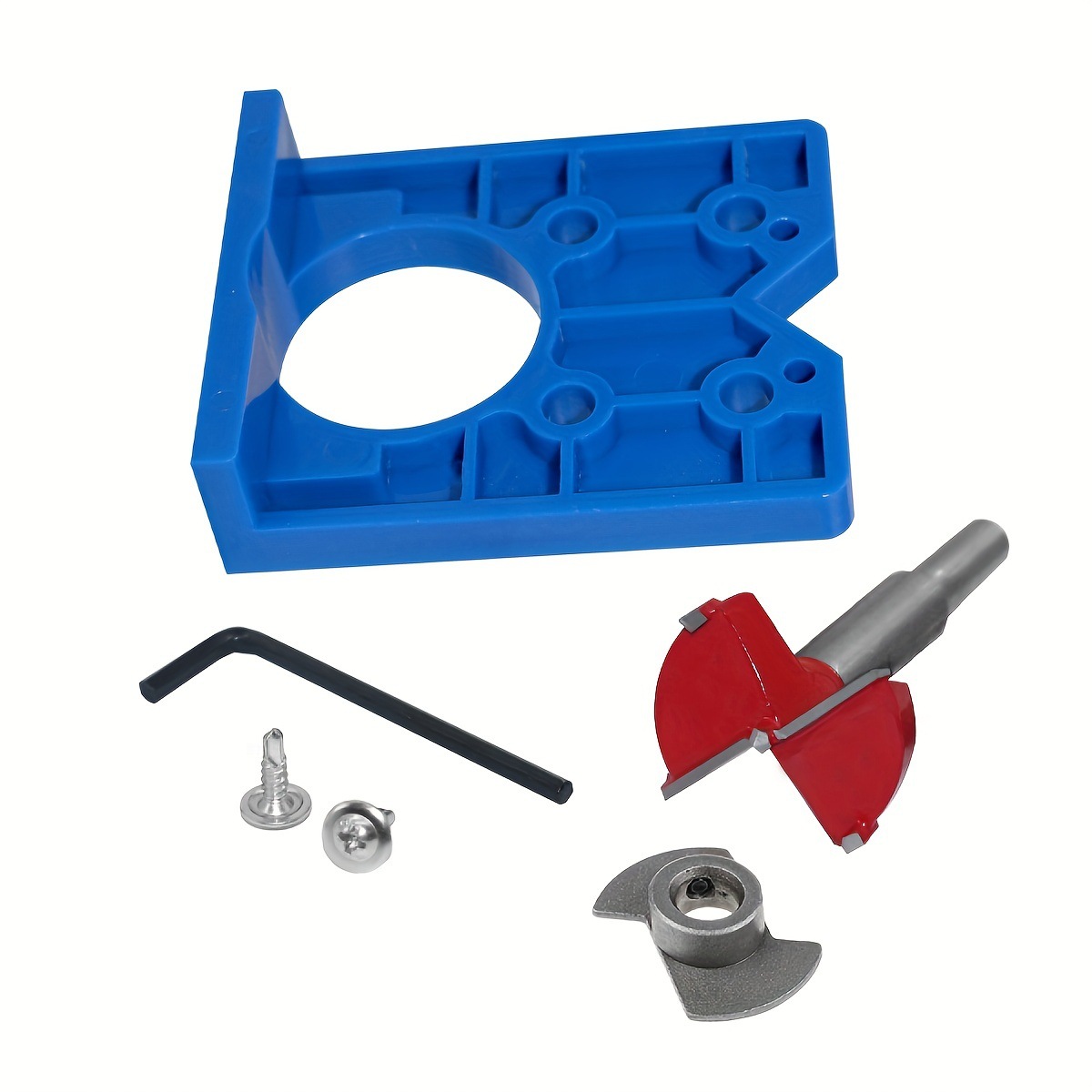 35-mm-bohrschablonen-set Für Verdecktes Scharnierbohren, Lochsäge, Bohrschablone, Forstnerbohrer, Positionierer