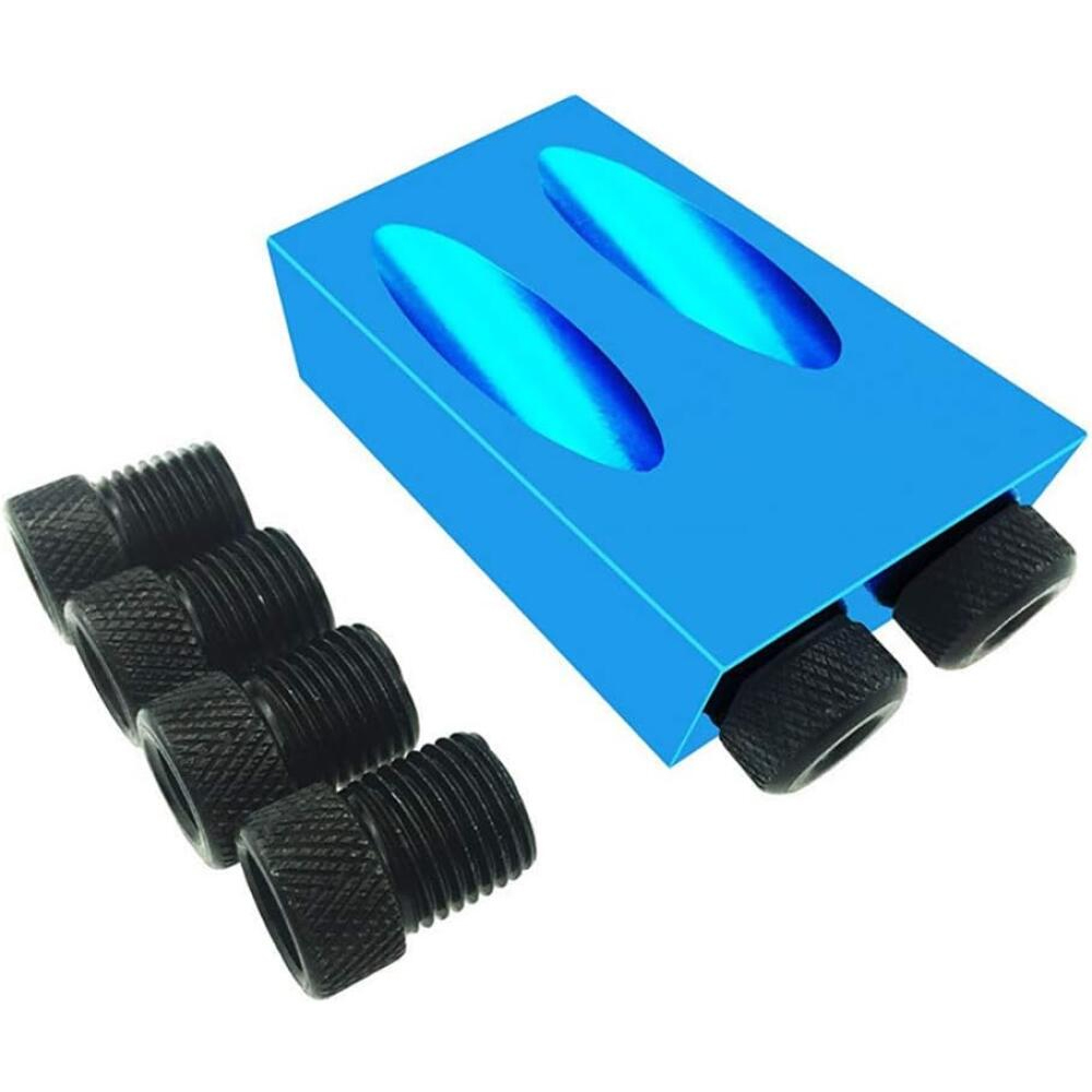 (14-teiliges) Taschenloch-schablonen-set, 15°-winkellochpositionierer, Winkellochpositionierer Aus Aluminiumlegierung
