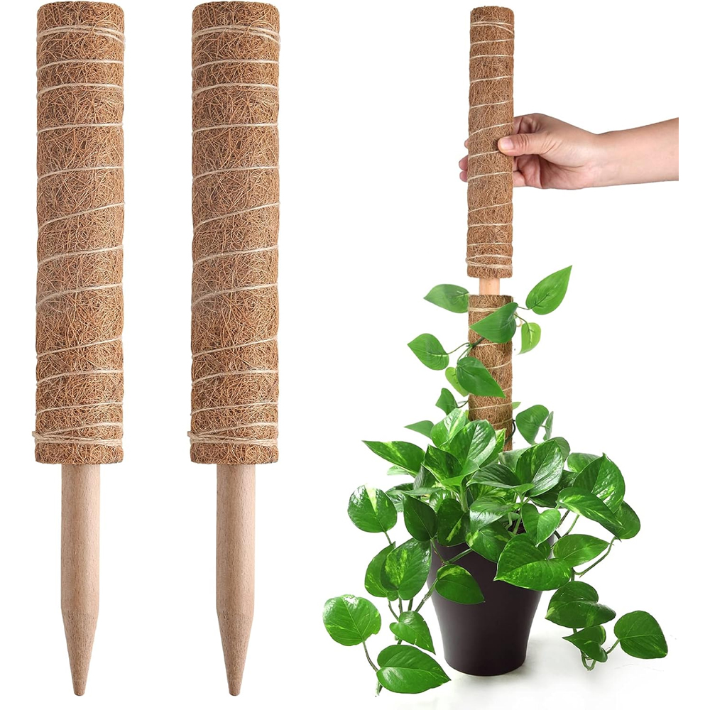 Ausziehbare Pflanzenstützen, Pflanzstäbe Für Zimmerpflanzen, 40 Cm Rankgitter Aus Kokosfaser