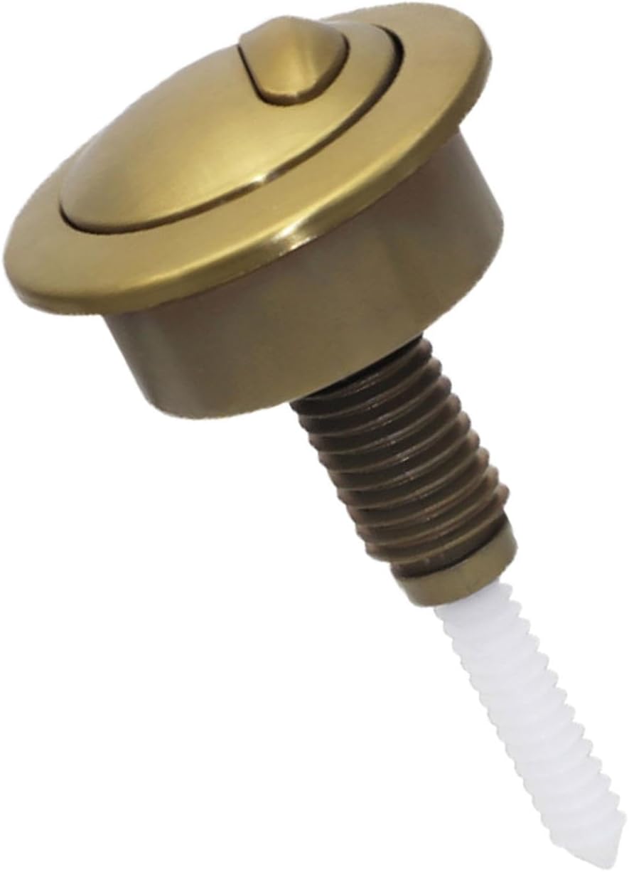 (1 Stück) Toilettenspülknopf, Ersatzteil Für Druckknopf-toilettenspülung (gold)