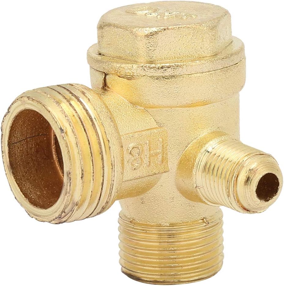 Rückschlagventil Mit Außengewinde Für Rohrverbindungen, Ersatzteile, 3-port-rohrverbinder Aus Zinklegierung