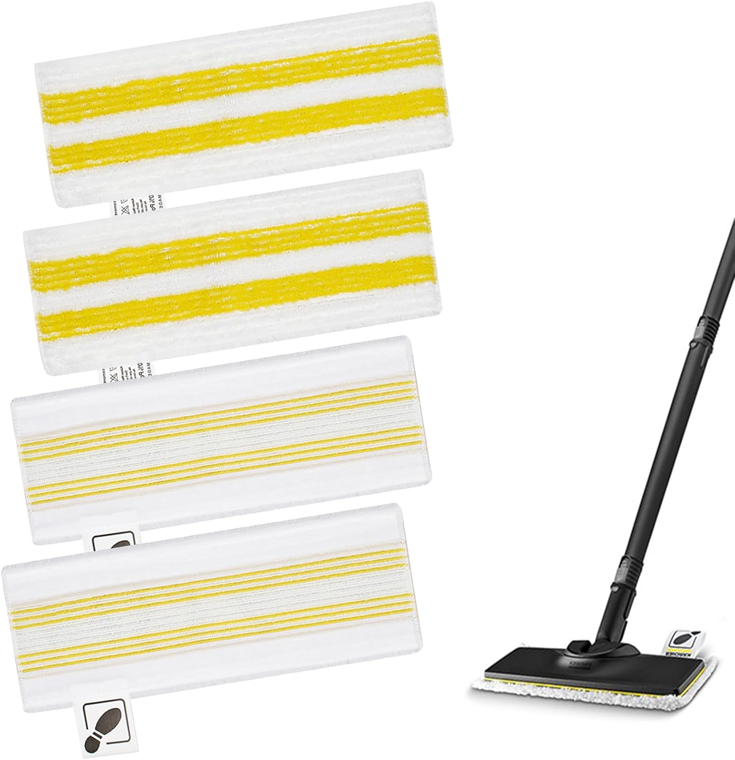 4er-pack Nachfüllpads Für Kärcher Easyfix Dampfreiniger, Nachfüllset, Für Kärcher Easyfixsc 3, Mikrofasertuch