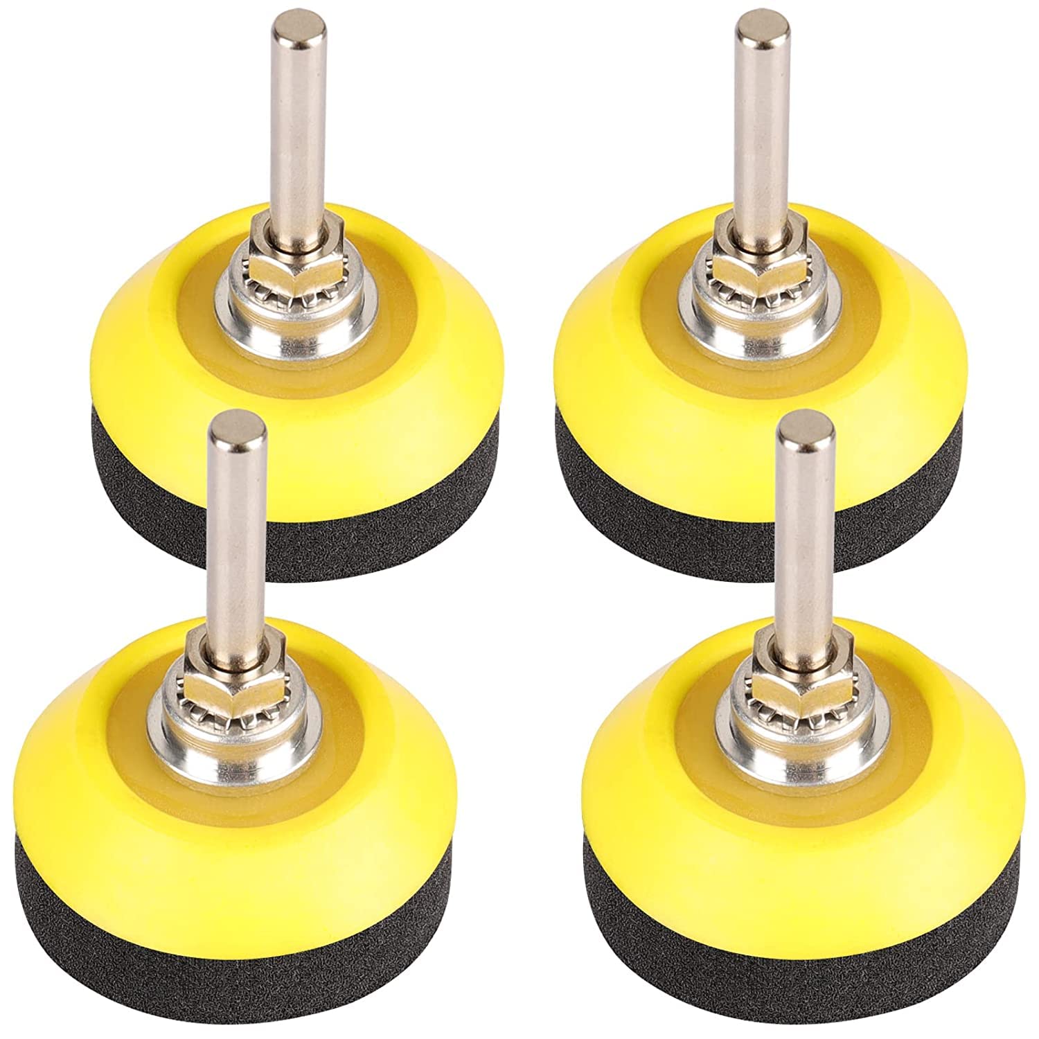 (50 Mm) Roll Lock Schleifscheiben Für Schleifscheiben, 1/4-zoll-schaft, Bohreraufsatz, Schaumstoffschicht, Schleifpad