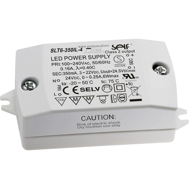 Self Electronics - SLT6-350IL-4 LED-Treiber Konstantstrom 7.7 w 350 mA 3 - 22 v/dc Montage auf entfla