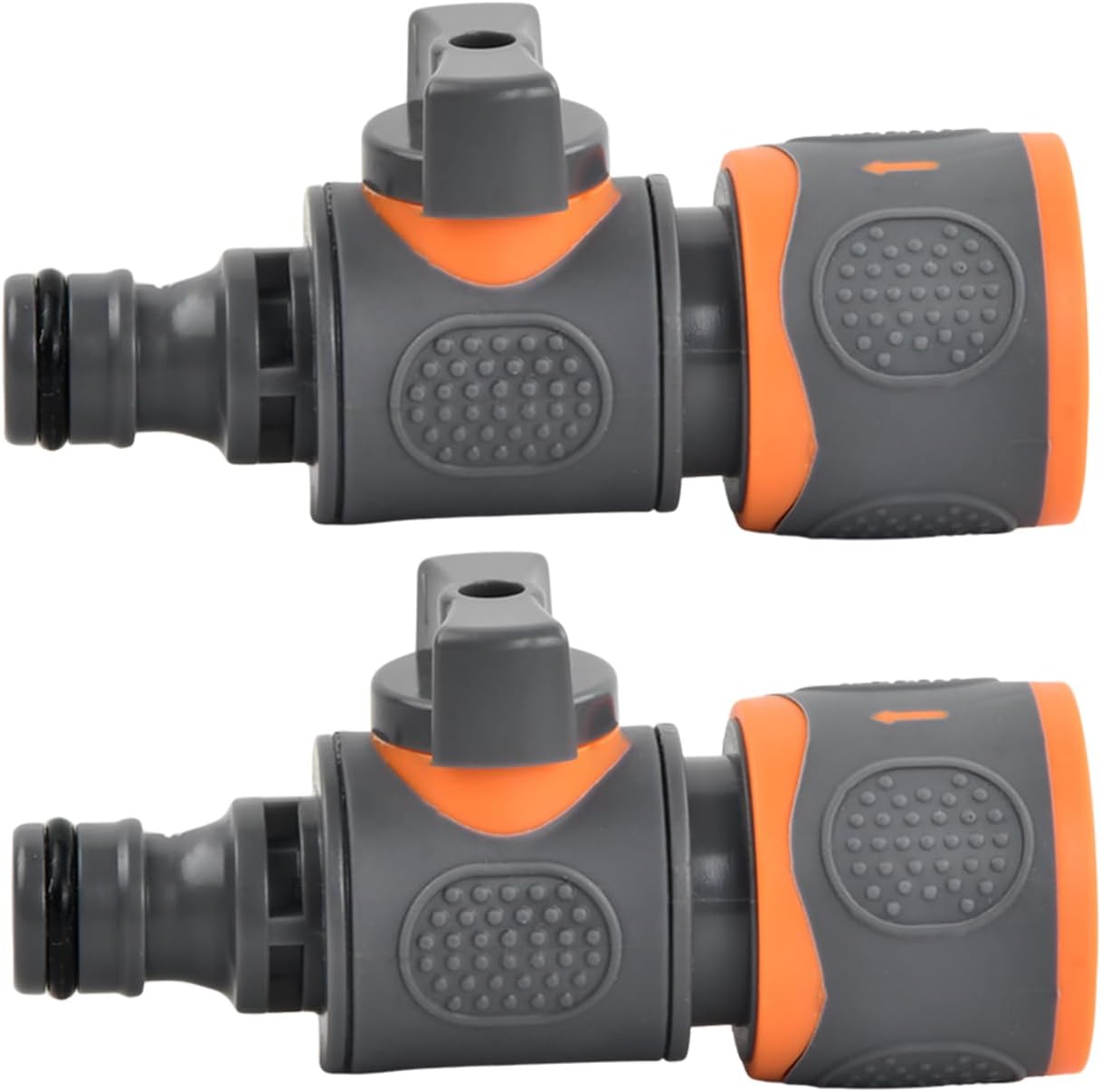 Gartenschlauch-wasserhahnverbinder, 2 Stück, Schnellkupplungsventil, Wasserrohr-ventilschalter