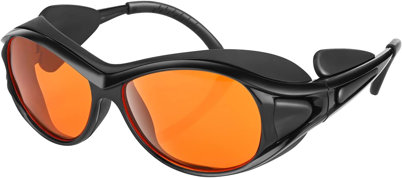 Professionelle Uv-schutzbrille Für Uv-lampen Mit Wellenlängen Von 200 Nm Bis 2000 Nm, Blockiert Blaues Licht Und Wirkt Ermüdung Entgegen.