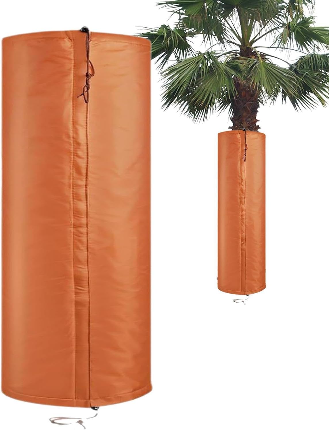 (30 X 100 Cm) Baumwurzelschutz Mit Kordelzug, Wasserdicht, Frostbeständig Isolierende Abdeckung Für Baumstämme Im Garten, Im Park, Bei Kaltem Wetter