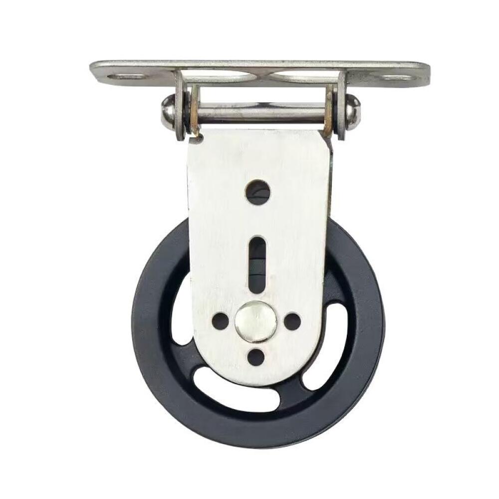 Aufgehängtes Rad Aus Aluminium Und Nylon Für Fitnessgeräte, Einfach Zu Montierende, Kugelgelagerte Heberolle, Zubehör Für Fitnessgeräte