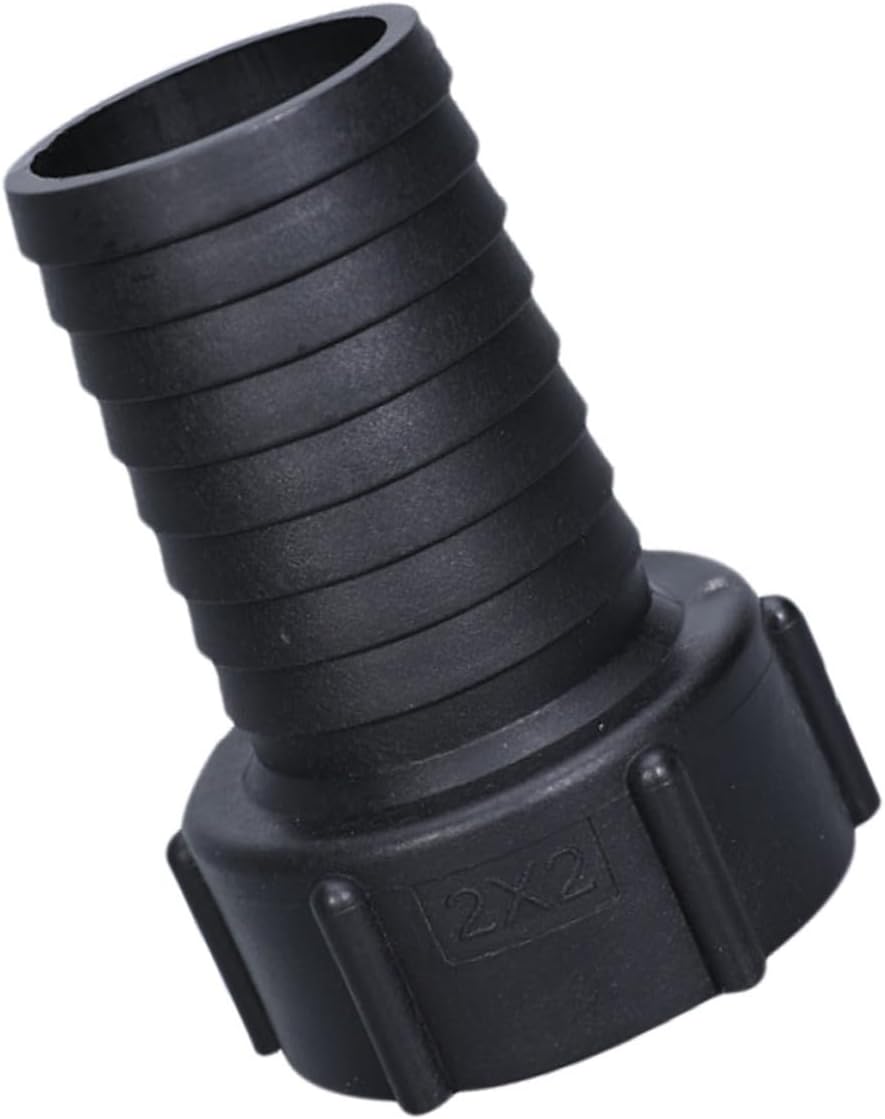 Kunststoff-ibc-adapter Für Tankhahn, Säure- Und Laugenbeständig, Schlauchanschluss Für Verschiedene Tankgrößen, Einfache Installation