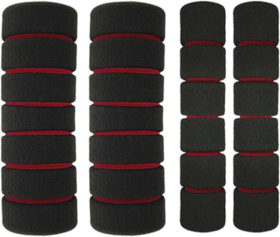 Set Mit 4 Rutschfesten Schaumstoff-lenkerüberzügen Für Die Meisten Motorräder Und E-bikes, Ergonomisches Design