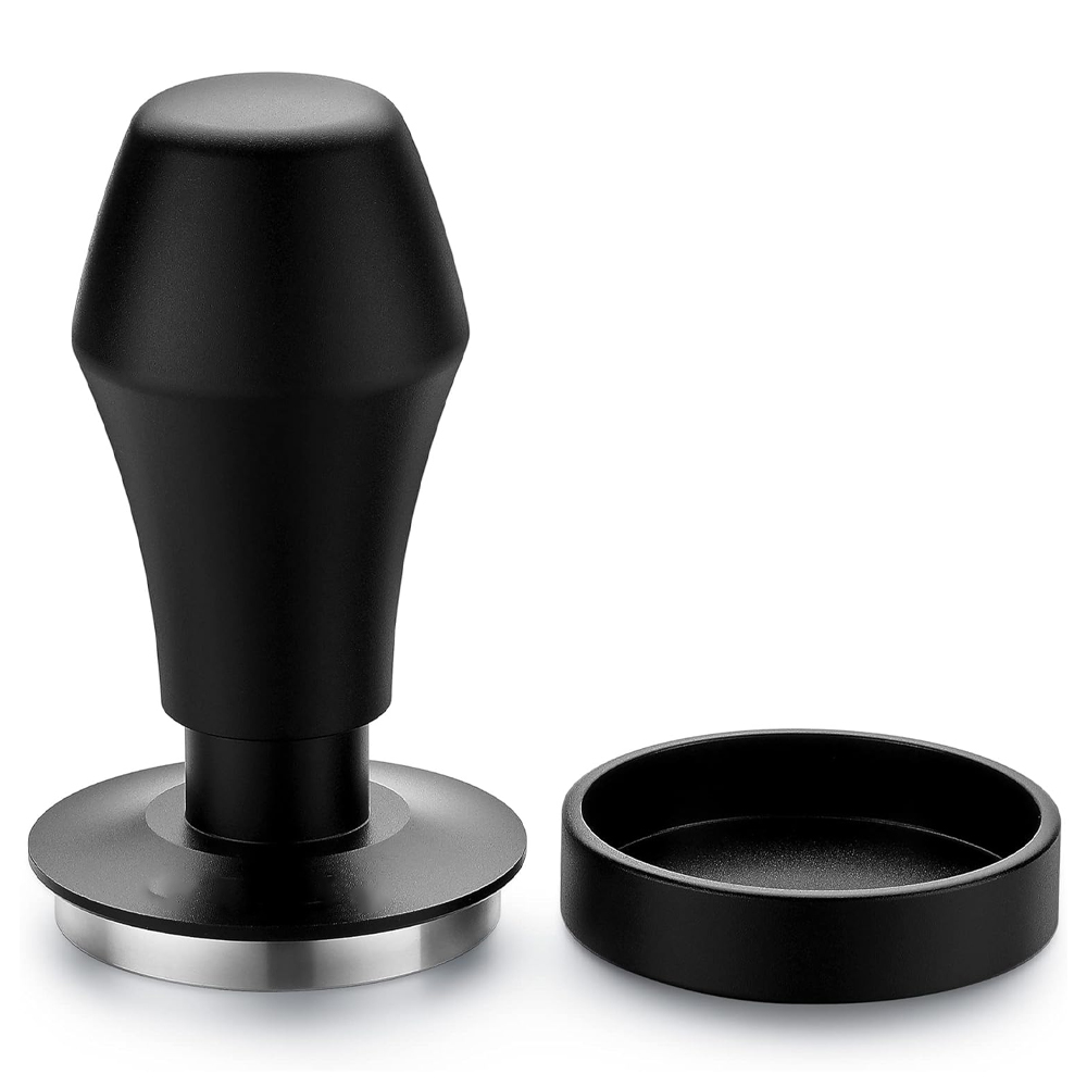 51-mm-kaffeetamper – Federbelasteter Tamper – Barista-werkzeug – Espressotamper Mit Passender Matte