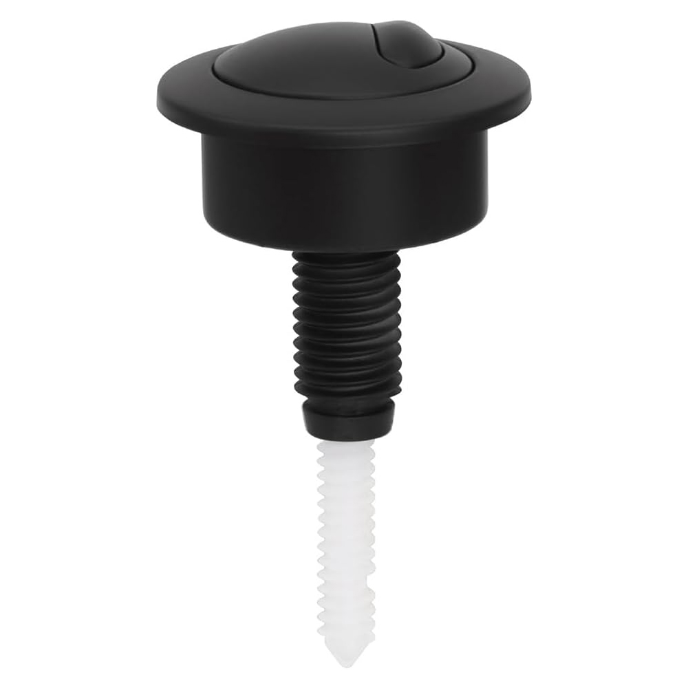 Zweimengenspülung Mit Druckknopf Für Toiletten (schwarz)