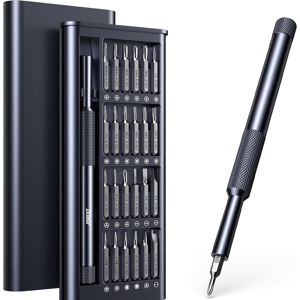 25-in-1 Präzisionsschraubendreher-set, Dreieckschraubendreher, Geschenkidee Für Männer, Für Macbook, Iphone, Switch, Ps4, Ps5, Laptop, Brille, Uhr, Fahrrad, Spielzeug