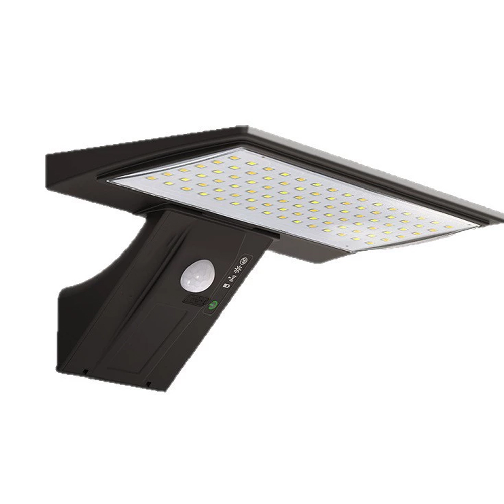 Solar-außenleuchten Mit Fernbedienung, 2er-pack, 90 Leds, 2600 Mah, Bewegungsmelder, Wasserdicht, Kabellos, Für Den Garten
