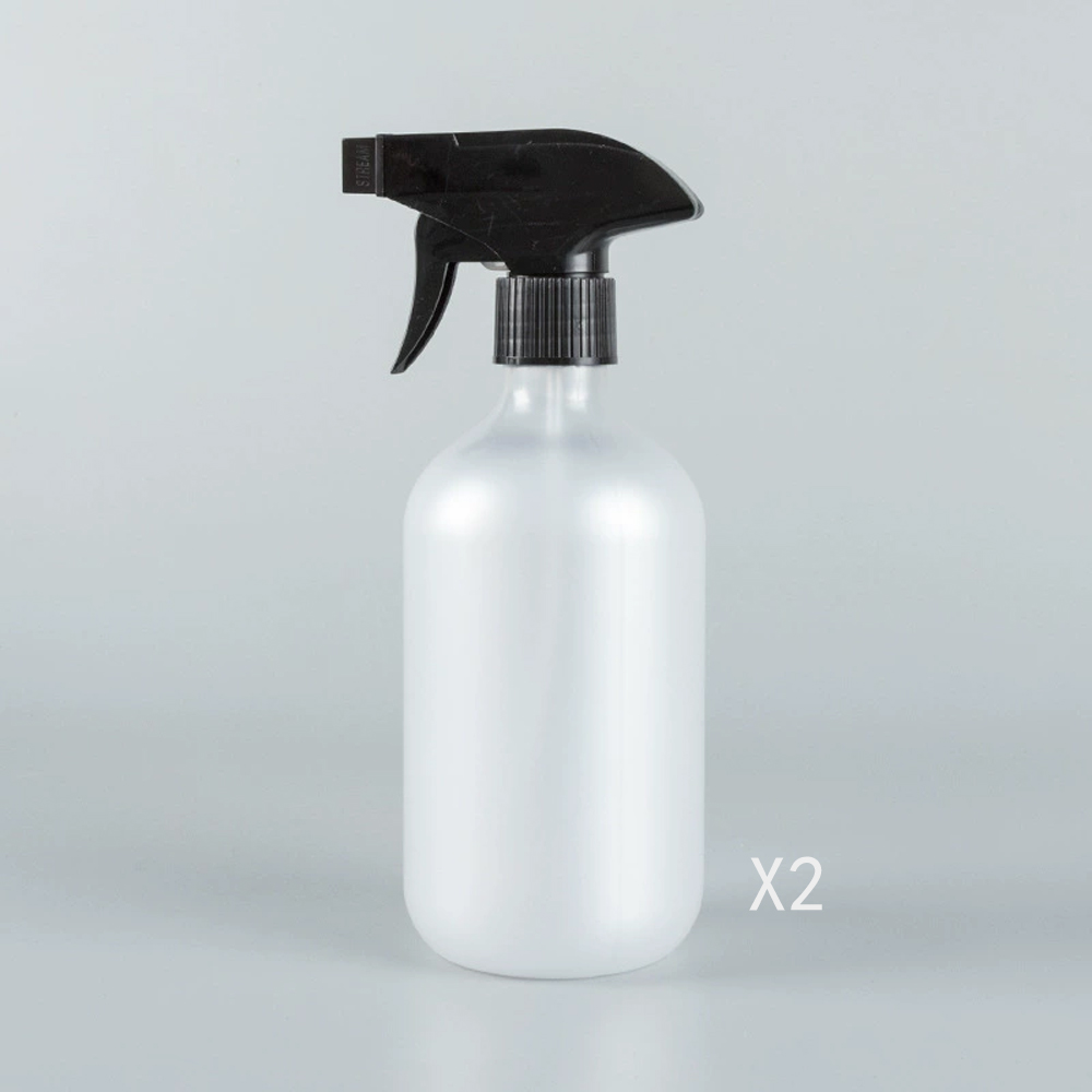 Set Mit 2 Leeren Kunststoff-pflanzensprühflaschen, 500 Ml, Mit Verstellbarem Sprühkopf Für Blumen, Garten Und Haustiere