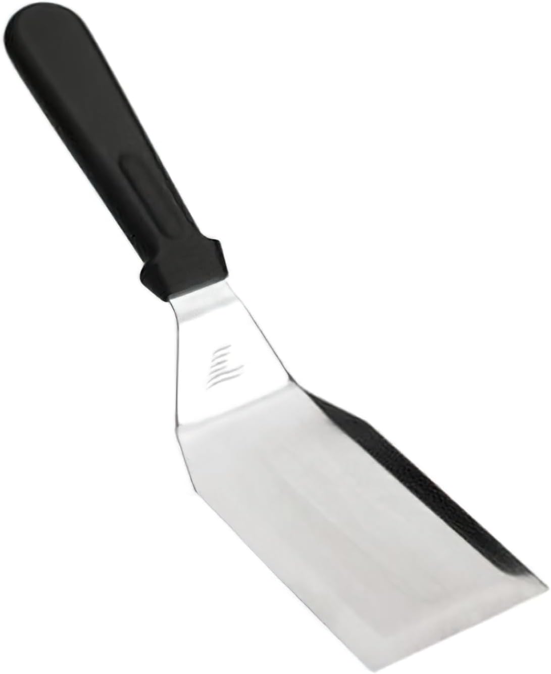 Grillwender Aus Edelstahl, Ideal Für Picknicks Und Grillpartys Im Freien, Mit Drei Abgeschrägten Klingen. 30 X 7 Cm.
